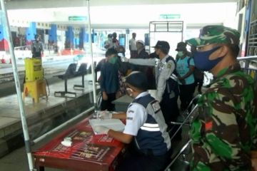 Pengawasan pemudik di Terminal Giwangan Yogyakarta diperketat
