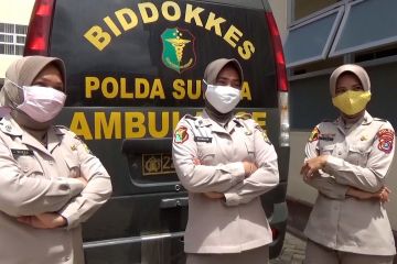 Cerita para srikandi Biddokkes Polda Sultra tangani pasien COVID-19