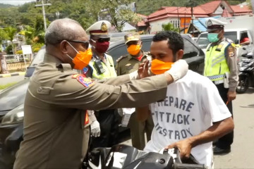 Pemprov Papua razia masyarakat yang tak taati aturan wajib masker