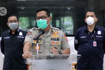 Rapid Test 300 polisi positif, Polri: Belum tentu COVID-19