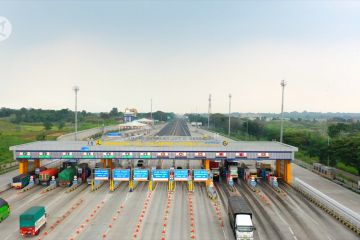 Pantauan hari kelima Operasi Ketupat Jaya 2020 di tol Cikarang dan Cikampek