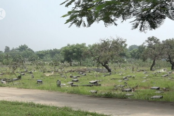 TPU Mangun Jaya, lokasi pemakaman jenazah terpapar COVID-19