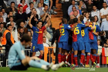 Hari ini tahun 2009, Barcelona lumat Madrid 6-2 di Santiago Bernabeu