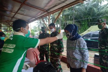 Foto - Danrem 133/Nani Wartabone yang baru jalani protokol kesehatan perbatasan Atinggola