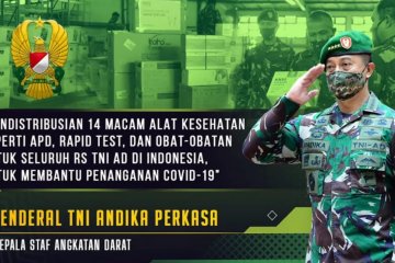 KASAD instruksikan Puskesad kirim bantuan alkes ke 69 rumah sakit AD