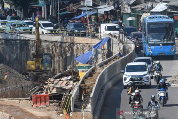 Polisi imbau hindari Simpang Senen selama pembangunan "underpass"