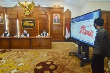 Pasien terkonfirmasi positif COVID-19 di Jatim mencapai 1.124 orang