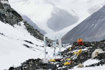 Huawei bangun BTS 5G di ketinggian 6.500 meter Everest
