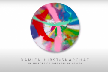 Snapchat kolaborasi dengan seniman Damien Hirst untuk lensa AR baru