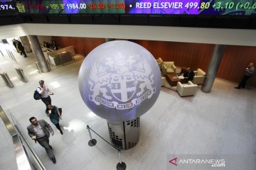 Saham Inggris menguat dengan indeks FTSE 100 naik 1,21 persen