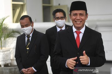 Presiden Jokowi lantik Boy Rafli sebagai Kepala BNPT
