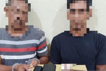 Polres Nagan Raya tangkap dua pengedar sabu