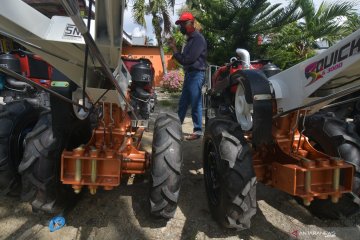 Bantuan traktor tangan untuk pacu produksi pangan
