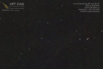 OAIL Itera abadikan Komet C/2020 F8 Swan
