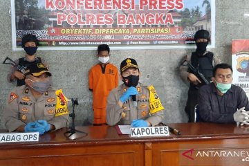 Polres Bangka tangkap pelaku pembunuhan incar uang korban