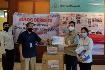 Bulog siapkan Rp2 miliar untuk bantu warga terdampak COVID-19