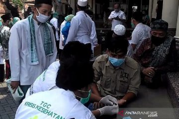 Hasil rapid test corona di Pasar Kliwon Kudus enam orang reaktif