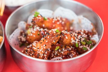Menu Ramadhan - Nugget ayam Korea