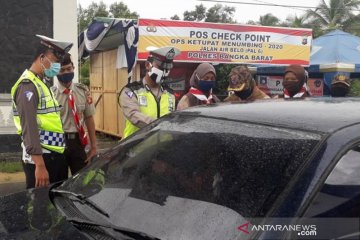 Cegah COVID-19, Polisi Bangka Barat perketat pengawasan di perbatasan