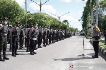 1.100 personel kawal pelaksanaan PSBB di Palangka Raya