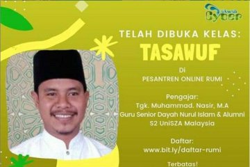 Alumni UniSZA Malaysia dirikan Pesantren Daring RUMI