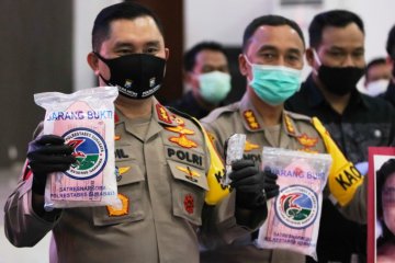 Polrestabes Surabaya ungkap peredaran 100 kilogram sabu-sabu