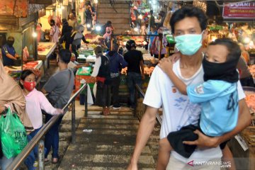 Satu orang pedagang di Pasar Baru Bogor terkonfirmasi positif COVID-19