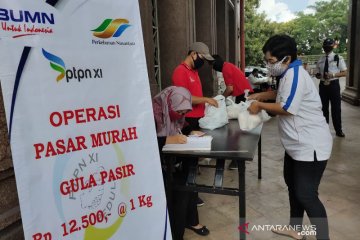 PTPN XI gelar pasar murah gula untuk stabilisasi harga