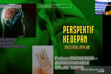 Pengembangan material MRI dan implan tulang tingkatkan kemandirian