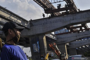 Pembangunan tol Becakayu seksi II A