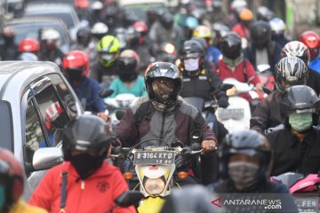 Jalanan Jakarta kembali macet