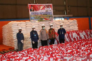 Kota Jayapura terima 5.000 paket bantuan  Presiden Jokowi