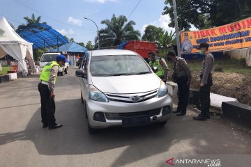 Sudah 306 kendaraan yang akan masuk ke Bengkulu dipaksa putar balik