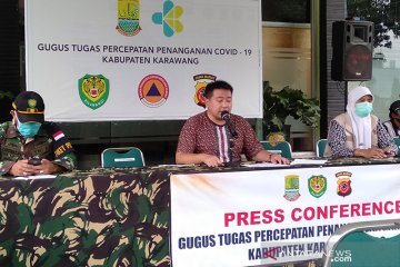 Gugus Tugas Karawang klaim kasus COVID-19 menurun selama PSBB Jabar