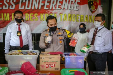 Polresta Tangerang ciduk tujuh wanita penipu penjual parcel Lebaran