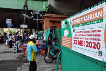 Hoaks, video Tanah Abang dipadati masyarakat saat PSBB