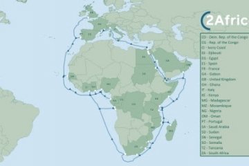 2Africa: Kabel bawah laut transformatif untuk konektivitas Internet masa depan di Afrika diumumkan oleh mitra global dan Afrika