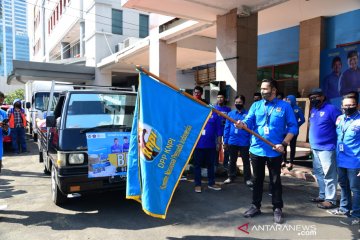 KNPI bantu ribuan paket sembako bagi warga terdampak Corona