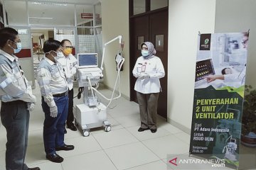 PT Adaro datangkan dua ventilator impor untuk RSUD Ulin Banjarmasin
