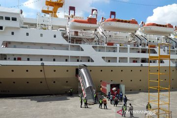 Pelabuhan penumpang Tanjung Priok ramai angkut logistik antarpulau