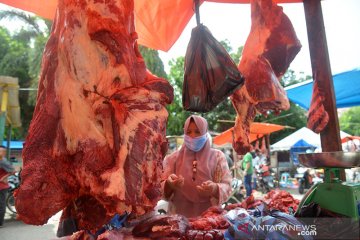 Harga daging mulai naik jelang meugang