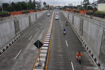 Penurunan volume kendaraan di Tol Malang