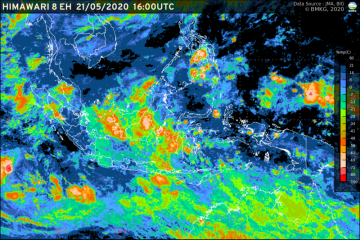BMKG deteksi kelahiran siklon tropis Mangga di barat daya Bengkulu