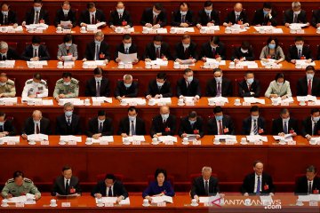 Pembukaan Kongres Rakyat Nasional China di tengah wabah COVID-19