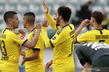 Dortmund lanjutkan catatan bagus dengan tundukkan Wolfsburg