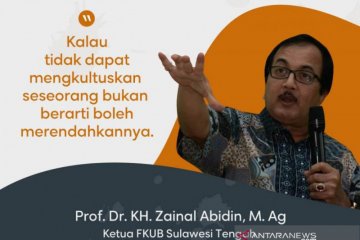 Prof Zainal: Idul Fitri momen bangkitkan persaudaraan sesama manusia