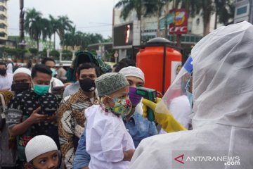 Masjid di Medan gelar Shalat Id dengan protokol kesehatan