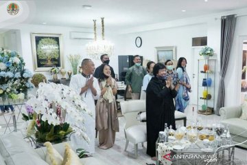 Menteri LHK halal bi halal virtual dengan jajarannya dan mitra