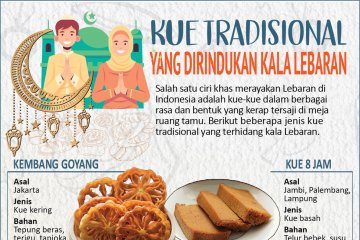 Kue tradisional yang dirindukan kala Lebaran