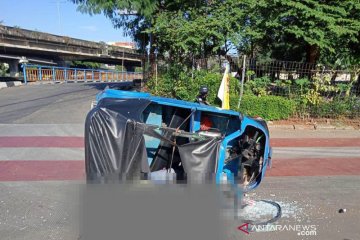 Sopir Transjakarta akui keluar jalur saat kecelakaan
